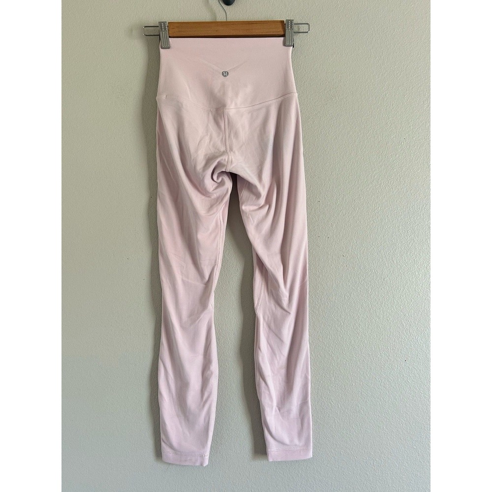 Lululemon Align SIZE 2 Flush Pink 25" Lined F-16